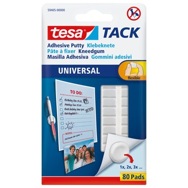 tesa, TESA Powerstrips Tack 594050000 universal 80 Pads