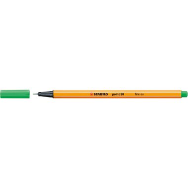 STABILO, STABILO Fineliner Point 88 88/16 smaragdgr&uuml;n