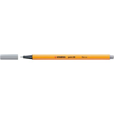 STABILO, STABILO Fineliner Point 88 88/95 mittelgrau