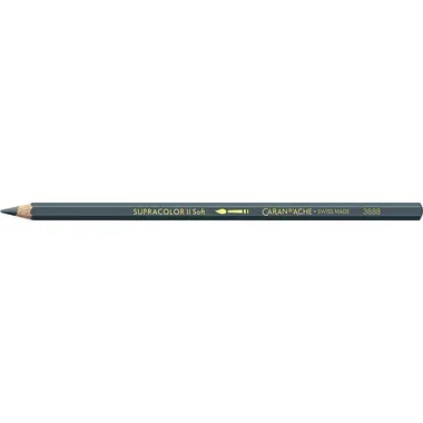 Caran d'Ache, CARAN D'ACHE Farbstifte Supracolor 3,8mm 3888.008 grauschwarz