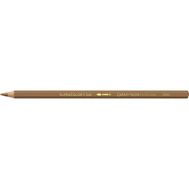 Caran d'Ache, CARAN D'ACHE Farbstifte Supracolor 3,8mm 3888.037 braunocker