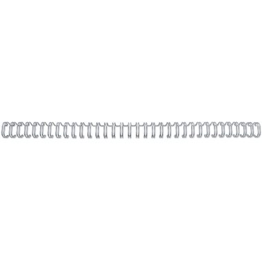 GBC, GBC Drahtbinder&uuml;cken 8mm A4 RG810597 silber, 34 Ringe 100 St&uuml;ck