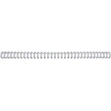 GBC, GBC Drahtbinder&uuml;cken 9.5mm A4 RG810697 silber, 34 Ringe 100 St&uuml;ck