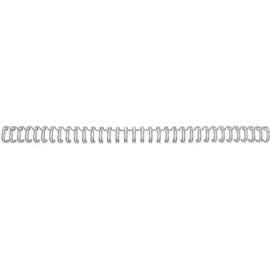 GBC, GBC Drahtbinder&uuml;cken 12mm A4 RG810897 silber, 34 Ringe 100 St&uuml;ck