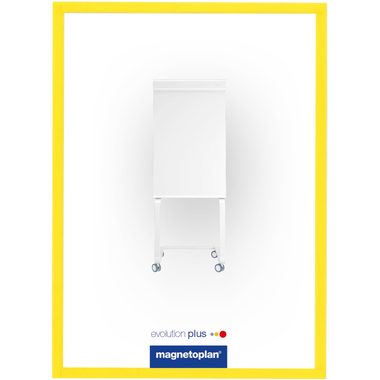 magnetoplan, MAGNETOPLAN Magnetrahmen magnetofix A4 1130302 gelb 5 Stk.