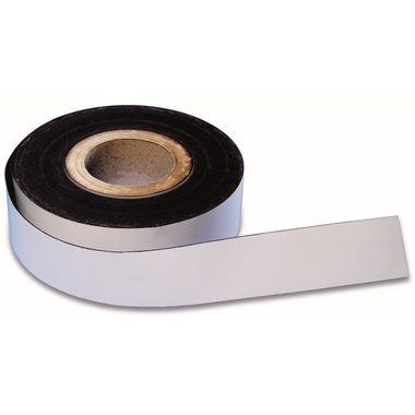 magnetoplan, MAGNETOPLAN Magnetband PVC 51053325 weiss 30mx25mmx0.6mm