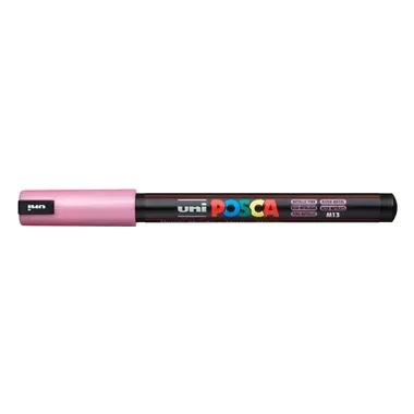 uni-ball, UNI-BALL Posca Fineliner 0,7mm PC1MRMET.PIN Metallic rosa