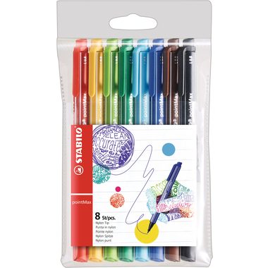 Stabilo, STABILO Faserschreiber pointMax 8