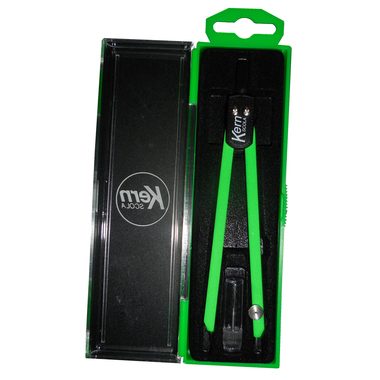 kern, KERN Zirkel SCOLA Neon 371 Special Edition 2017 gr&uuml;n