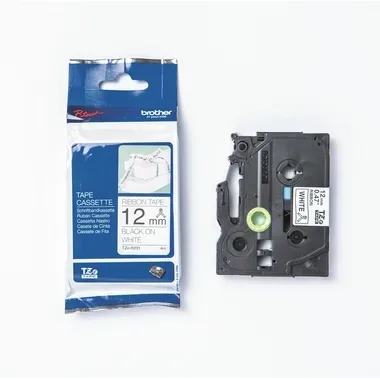 PTOUCH, PTOUCH Band, laminiert schw./weiss TZe-R231 PT-DV600VP 12 mm