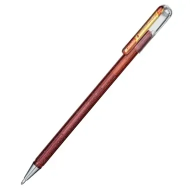 Pentel, PENTEL Roller Hybrid Dual Metallic K110-DFX orange/metallic gelb 1.0mm