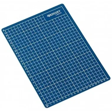 WESTCOTT, WESTCOTT Schneidematte A4 E-4600400 blau 300x220x3mm