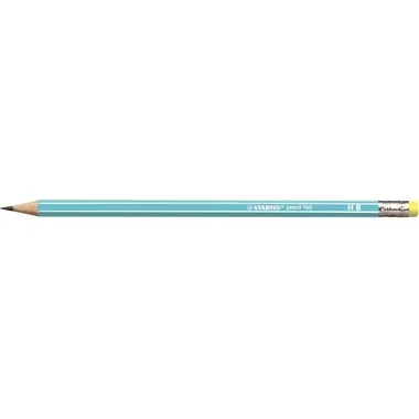 STABILO, STABILO Bleistift 160 mit Gummi HB 2160/02HB hellblau