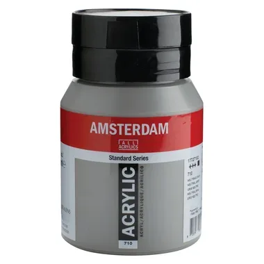 Amsterdam, Acrylfarbe Amsterdam 500ml 17727102 neutralgrau