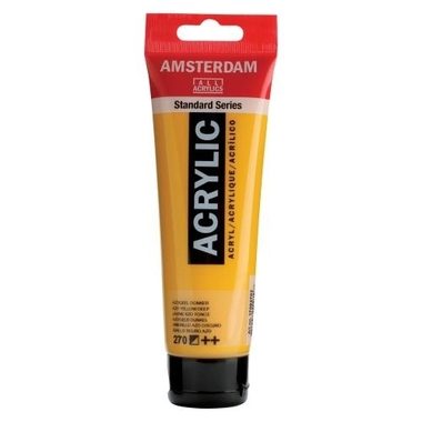 Amsterdam, Acrylfarbe Amsterdam 120ml 17092702 azogelb dunkel
