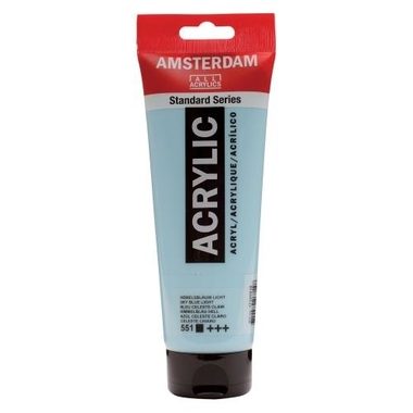 Amsterdam, Acrylfarbe Amsterdam 250ml 17125510 himmelblau h.
