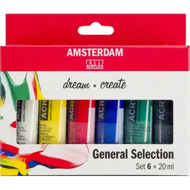 Amsterdam, Amsterdam Starter Set 17820406 6x20ml