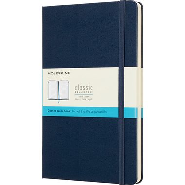 MOLESKINE, MOLESKINE Notizbuch L/A5 715437 Punktraster,HC,Saphir