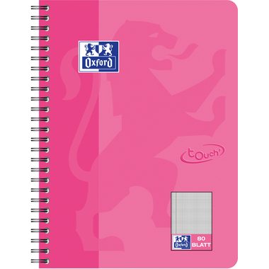 OXFORD, OXFORD Collegeblock Touch B5 400086487 kariert, 90g 80 Blatt