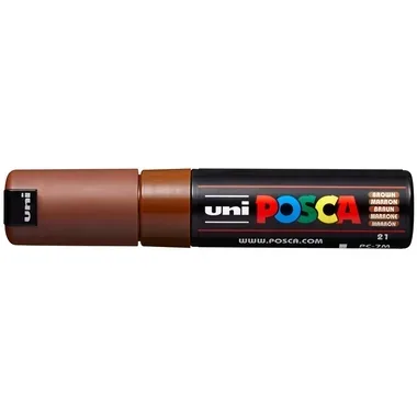 uni-ball, UNI-BALL Posca Marker 4.5-5.5mm PC-7M BROWN braun, Rundspitze