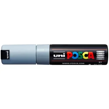 uni-ball, UNI-BALL Posca Marker 4.5-5.5mm PC-7M GREY grau, Rundspitze