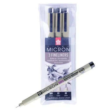 Sakura, SAKURA Pigma Sakura Micron Design XSDK3FD Set
