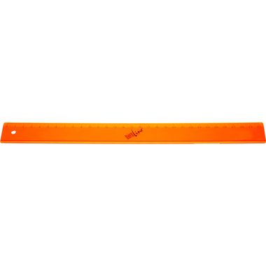 BÜROLINE, B&Uuml;ROLINE Massstab 30cm 375940 orange/transparent