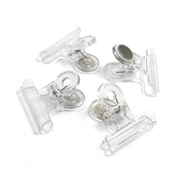 trendform, TRENDFORM Magnet-Clip GRAFFA FW4003 4er Set transparent