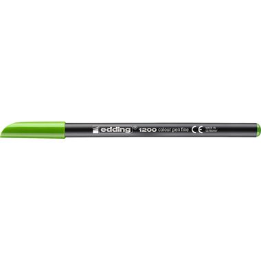 edding, EDDING Faserschreiber 1200 0,5-1mm 1200-11 hellgr&uuml;n