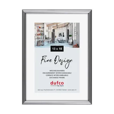 dufco, DUFCO Bilderrahmen 13x18cm 1400.40025 Fine Design silber