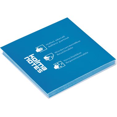 Kolma, KOLMA kolma NOTES 76x76mm 13.009.05 1x100 Blatt blau
