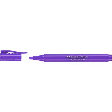 Faber-Castell, FABER-CASTELL Textmarker 38 1-4mm 157736 violett