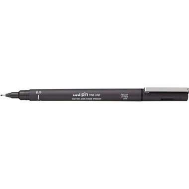 uni-ball, uni-ball - Fineliner, 1 Stück, Dunkelgrau