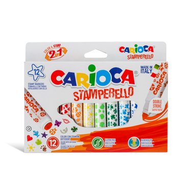 CARIOCA, CARIOCA Fasermaler Stamperello 3416 ass. 12 St&uuml;ck