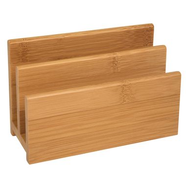 WEDO, WEDO Briefst&auml;nder 14x6.2x9 cm 61307 braun Bambus 2 F&auml;cher