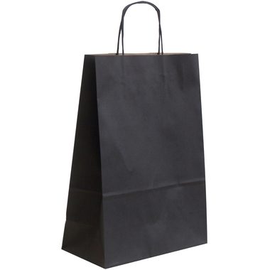 Neutral, NEUTRAL Tragtaschen Allegra schwarz SDF26-798 Kraft,110g, 26x12x36cm 25 Stk.