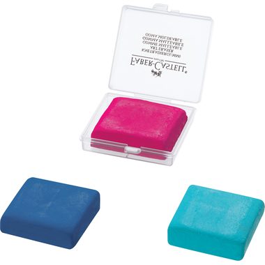 Faber-Castell, FABER-CASTELL Radierer Art Eraser 127124 3 Farben ass.