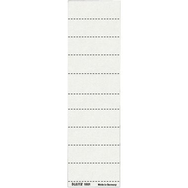 Leitz, LEITZ Beschriftungsschild 60x21mm 19010001 weiss 100 St&uuml;ck