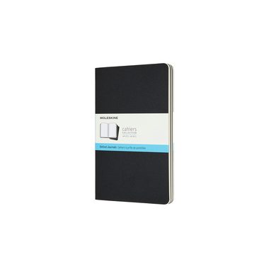 MOLESKINE, MOLESKINE Notizheft 3x 13x1.4x21cm 719213 gepunktet, schwarz, 80 Seiten