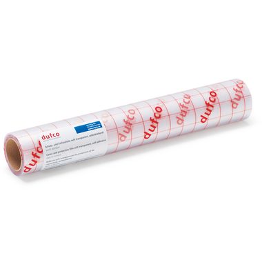 dufco, DUFCO Selbstklebefolie 35x500cm 6493.001 glasklar,80my,non-perm.,PVC