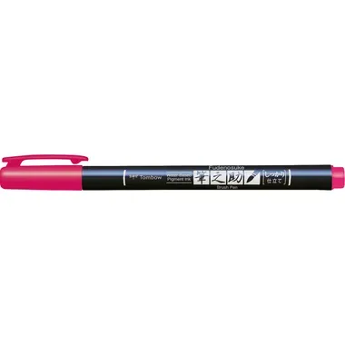 Tombow, TOMBOW Kalligraphie Stift Hard WS-BH22 Fudenosuke, pink