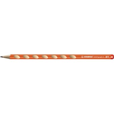 STABILO, STABILO Bleistift EASYgraph S HB 326/03-HB orange, R
