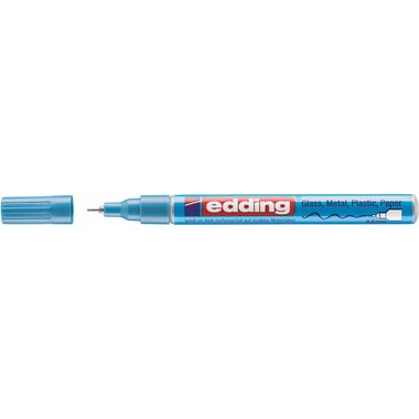 edding, Edding - Marker, 13.2X6X6CM, Hellblau