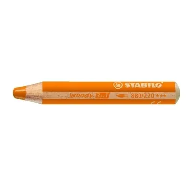 STABILO, STABILO Farbstifte Woody 3 in 1 880/220 orange