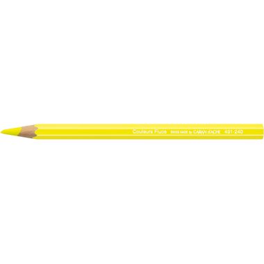Caran d'Ache, CARAN D'ACHE Farbstift Classic 491.240 gelb fluo