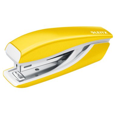 Leitz, LEITZ Mini-Heftger&auml;t NewNeXXt WOW 5528-10-16 gelb, f&uuml;r 10 Blatt