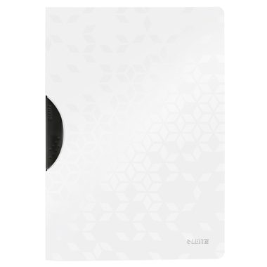 Leitz, LEITZ Klemmhefter WOW ColorClip A4 4185-00-01 weiss 30 Blatt