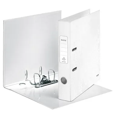 Leitz, LEITZ Ordner 180&deg; WOW 5cm 1006-00-01 weiss A4
