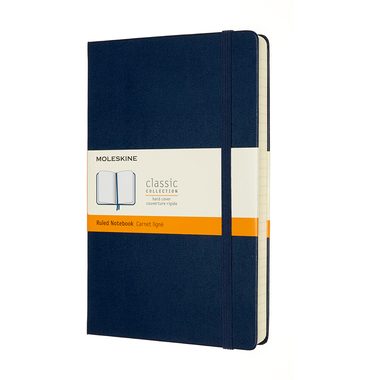 MOLESKINE, MOLESKINE - Notizbuch, DIN A5, Saphirblau