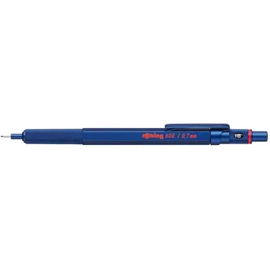 Rotring, ROTRING Feinminenstift 600 0.7mm 2114267 blau metallic